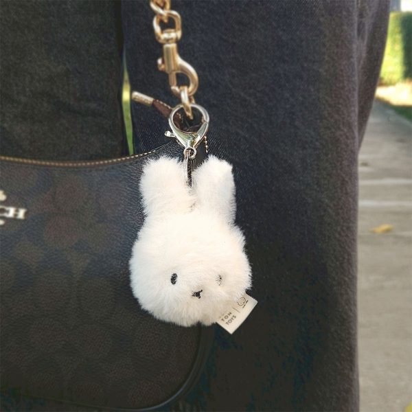 BON TON TOYS Miffy米菲兔環保毛絨鑰匙圈-8cm (三色)