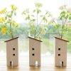 【生活美學】創意仿真花藝 木質Zakka小屋造型居家擺設