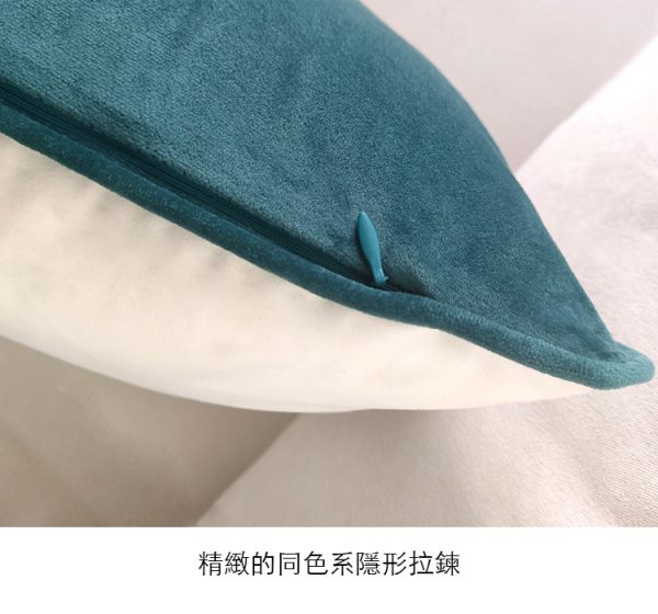 北歐風 絲絨刺繡抱枕/枕套