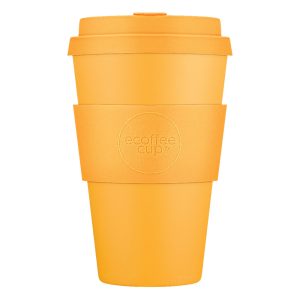 英國Ecoffee Cup 環保隨行杯14oz (杏黃)