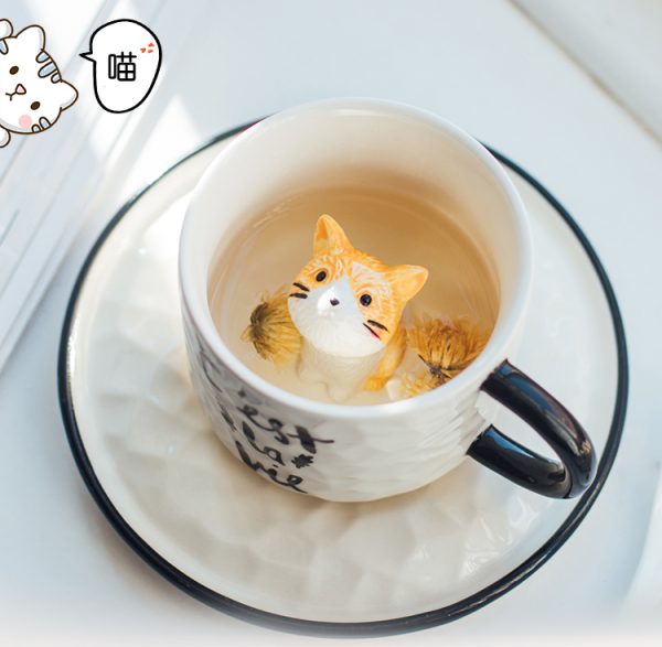 18691488.jpg 萌寵立體小貓咪錘紋咖啡杯碟組
