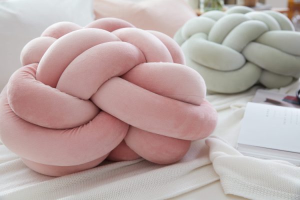 北歐風創意打結抱枕 靠枕