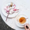 【餐桌美學】粉紅少女系 人氣推薦款 紅鶴骨瓷瓷盤 蛋糕盤