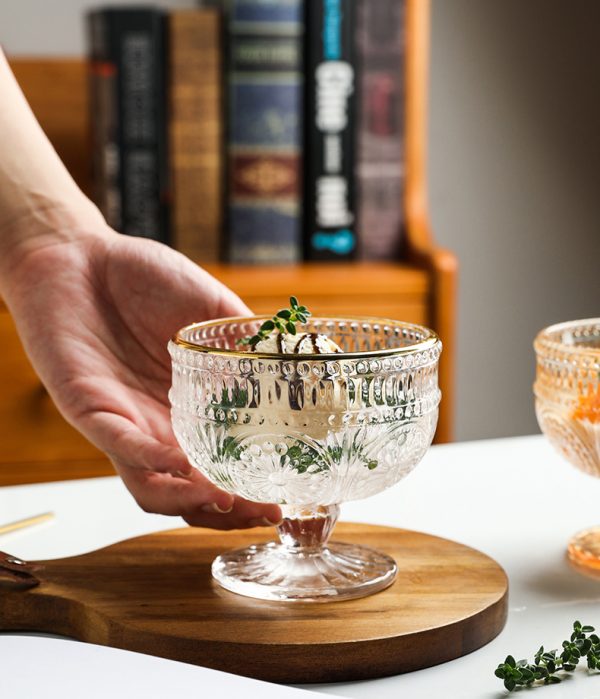 【Summer Sale】太陽花金邊冰淇淋杯