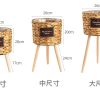 43438445.jpg 簡約海草編織落地花架