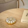 荷蘭 À la Collection 手工黃銅鑲嵌珍珠母貝 雛菊飾品收納盒