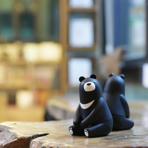 台灣設計品牌 iThinking Bear kuma黑熊酷毛棘輪起子組(6bits)