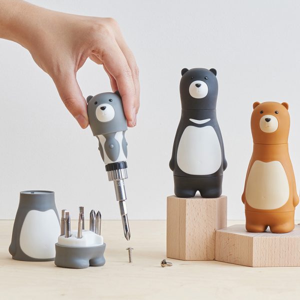 台灣設計品牌 iThinking Bear Papa 棘輪起子組(典藏款)