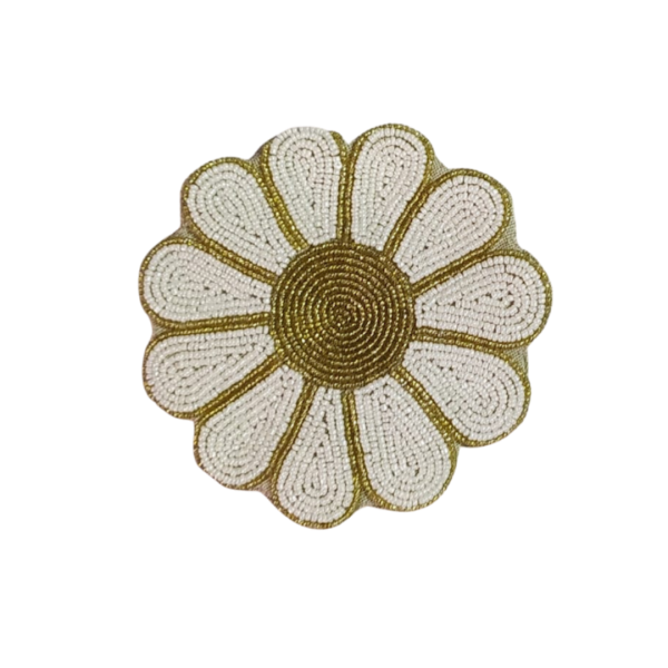 49176305.png 荷蘭 À la Collection 手工串珠雛菊造型零錢包
