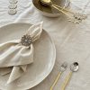 49188908.jpeg 荷蘭 À la Collection 手工黃銅鑲珍珠母貝 雛菊餐具咖啡勺(2入)