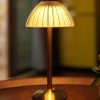 復古典雅 仿水晶LED充電式小夜燈