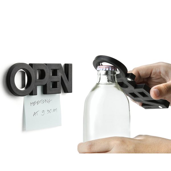 QUALY OPEN 開瓶器 (黑/紅)