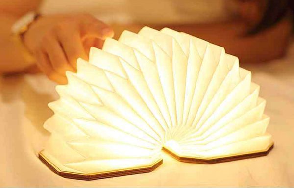 [展示品出清］風琴折疊式LED小夜燈