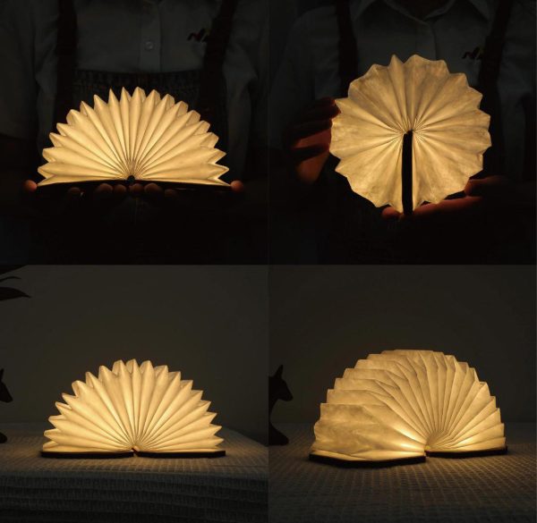 [展示品出清］風琴折疊式LED小夜燈
