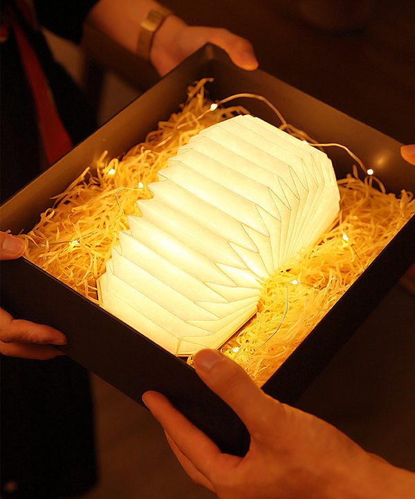 [展示品出清］風琴折疊式LED小夜燈