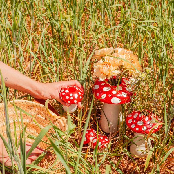 DOIY 蘑菇花器(兩種尺寸)