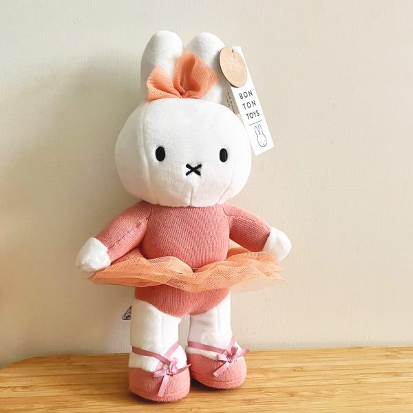 BON TON TOYS Miffy米菲兔填充玩偶-芭蕾兔 23cm