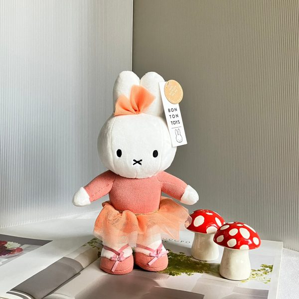 BON TON TOYS Miffy米菲兔填充玩偶-芭蕾兔 23cm