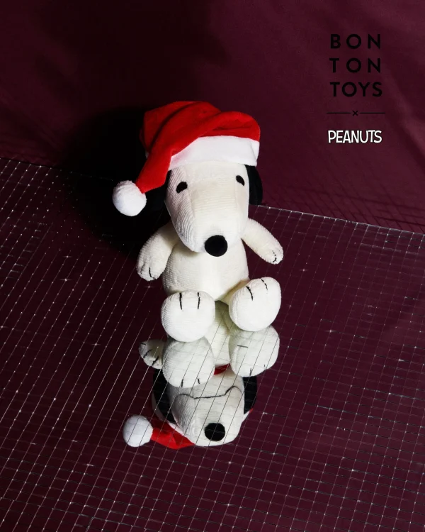 BON TON TOYS Snoopy史努比填充玩偶-聖誕狗 17cm