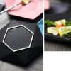 【Summer Sale】北歐風馬卡龍色六角瓷盤（8吋/6吋）