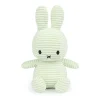 BON TON TOYS Miffy米菲兔ECO燈芯絨填充玩偶-薄荷綠