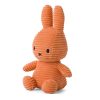 BON TON TOYS Miffy 米菲兔 ECO 燈芯絨填充玩偶-南瓜