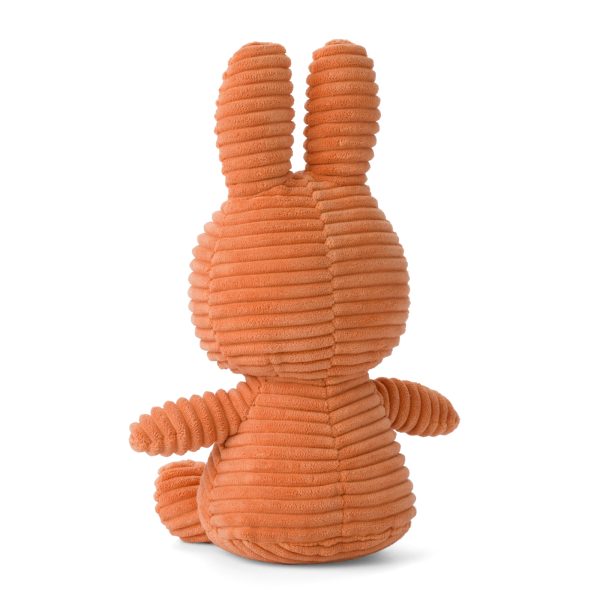 BON TON TOYS Miffy 米菲兔 ECO 燈芯絨填充玩偶-南瓜