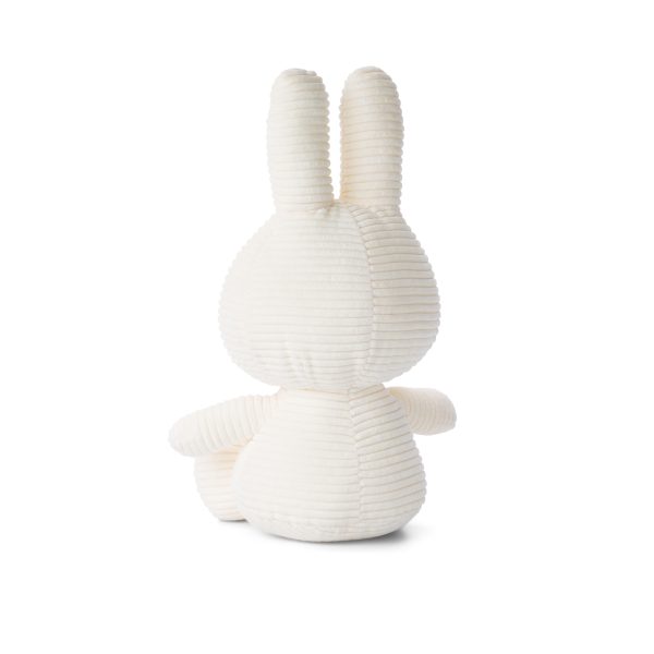 BON TON TOYS Miffy 米菲兔ECO燈芯絨填充玩偶-白(23/33/50/70cm)