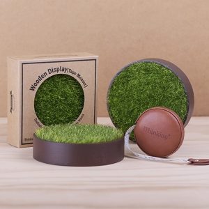 台灣設計品牌 iThinking 皮捲尺原木展示座