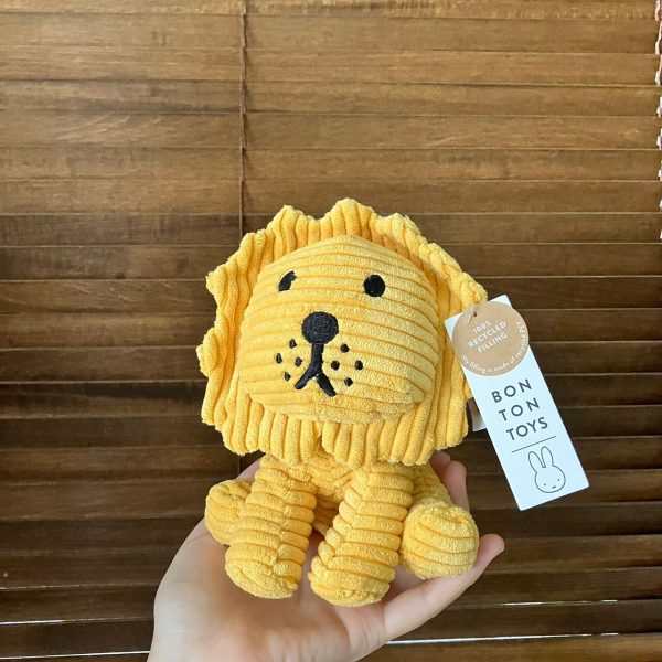 78467862.jpeg BON TON TOYS Lion小獅ECO燈芯絨填充玩偶-黃