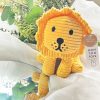 78467863.jpeg BON TON TOYS Lion小獅ECO燈芯絨填充玩偶-黃