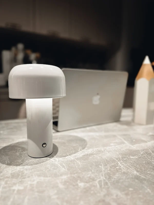 充電式桌面 LED 蘑菇小夜燈