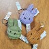80235427.jpeg BON TON TOYS Miffy拍拍米菲兔ECO燈芯絨鑰匙圈 10cm