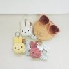 80235663.jpeg BON TON TOYS Miffy拍拍米菲兔ECO燈芯絨鑰匙圈 10cm