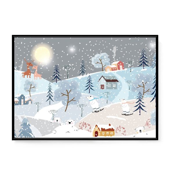 【生活美學】雪白聖誕家園