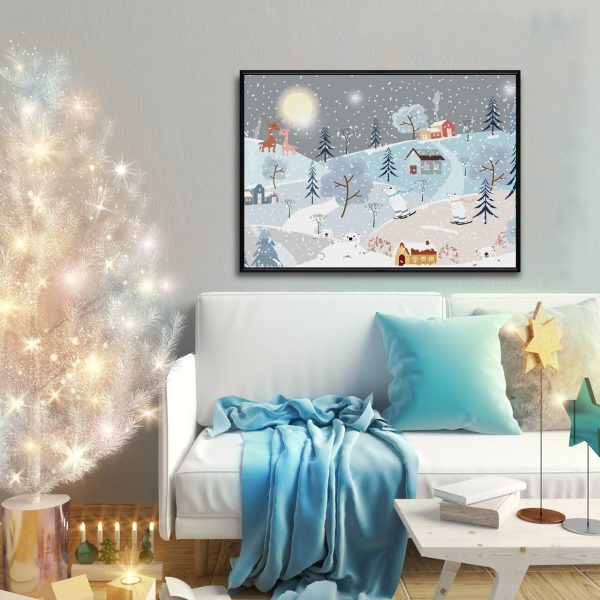 【生活美學】雪白聖誕家園