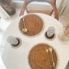 【峇里島選品】手工貝殻藤編隔熱墊