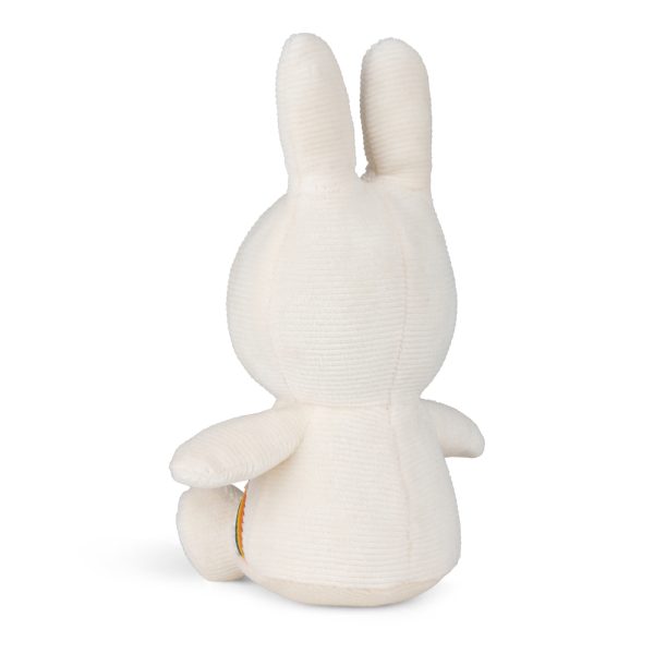 BON TON TOYS Miffy米菲兔彩虹填充玩偶-象牙白 18cm