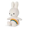 BON TON TOYS Miffy米菲兔彩虹填充玩偶-象牙白 18cm