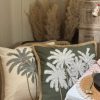 90515883.jpeg Chill Vibe in Bali 手工棕櫚風情抱枕(白色)