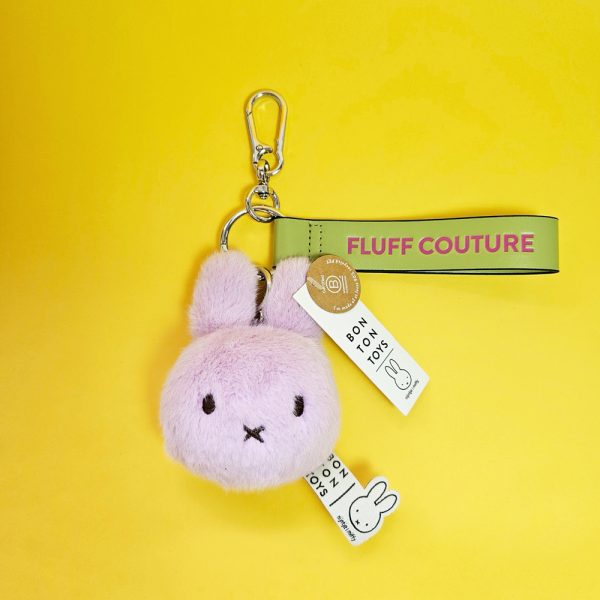 90579299.jpeg BON TON TOYS Miffy米菲兔環保毛絨背包吊飾 - 11cm (兩色)