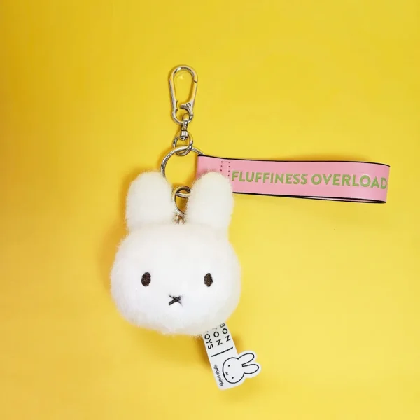 90579300.webp BON TON TOYS Miffy米菲兔環保毛絨背包吊飾 - 11cm (兩色)