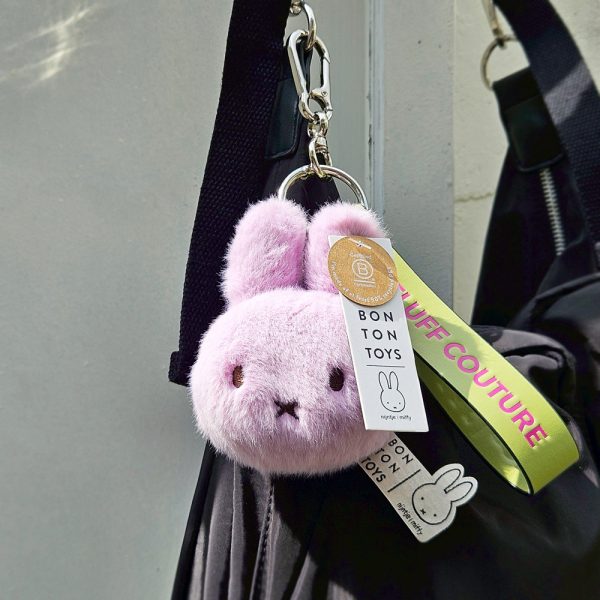 90579303.jpeg BON TON TOYS Miffy米菲兔環保毛絨背包吊飾 - 11cm (兩色)