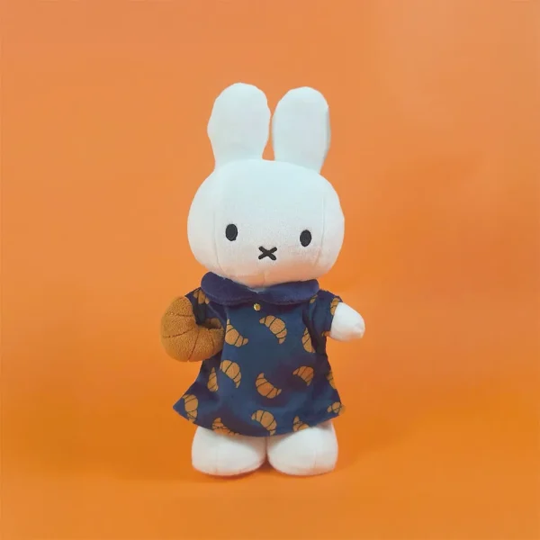 BON TON TOYS Miffy米菲兔填充玩偶-可頌洋裝 24cm