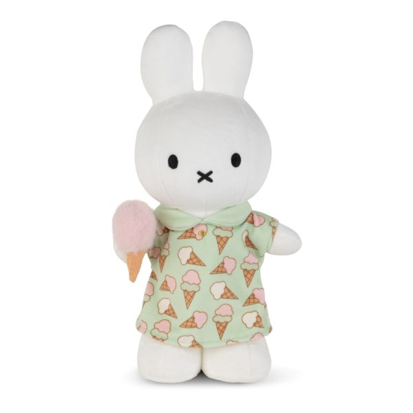 100242856.jpeg BON TON TOYS Miffy米菲兔填充玩偶-甜筒洋裝 24cm