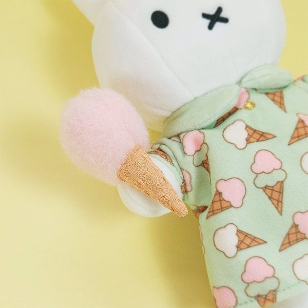 100242857.jpeg BON TON TOYS Miffy米菲兔填充玩偶-甜筒洋裝 24cm