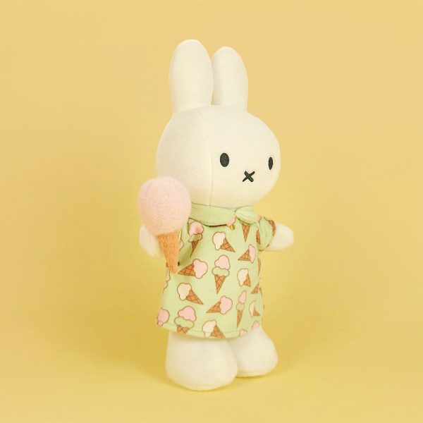 100242858.jpeg BON TON TOYS Miffy米菲兔填充玩偶-甜筒洋裝 24cm