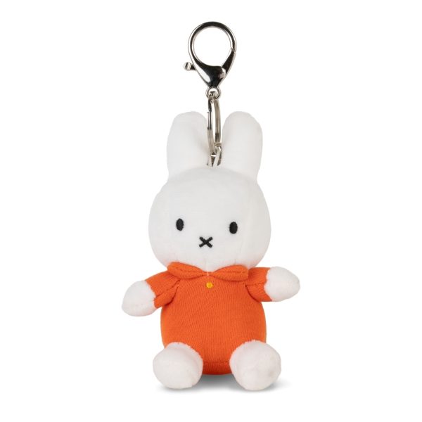 BON TON TOYS Miffy米菲兔鑰匙圈-經典橘 10cm