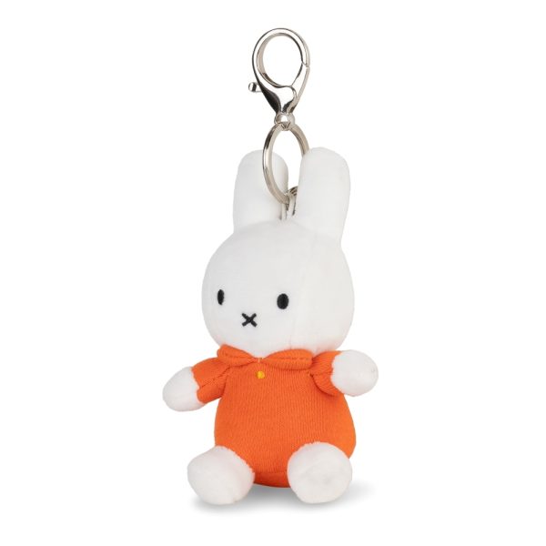 BON TON TOYS Miffy米菲兔鑰匙圈-經典橘 10cm