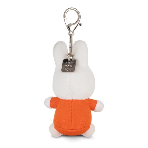 BON TON TOYS Miffy米菲兔鑰匙圈-經典橘 10cm
